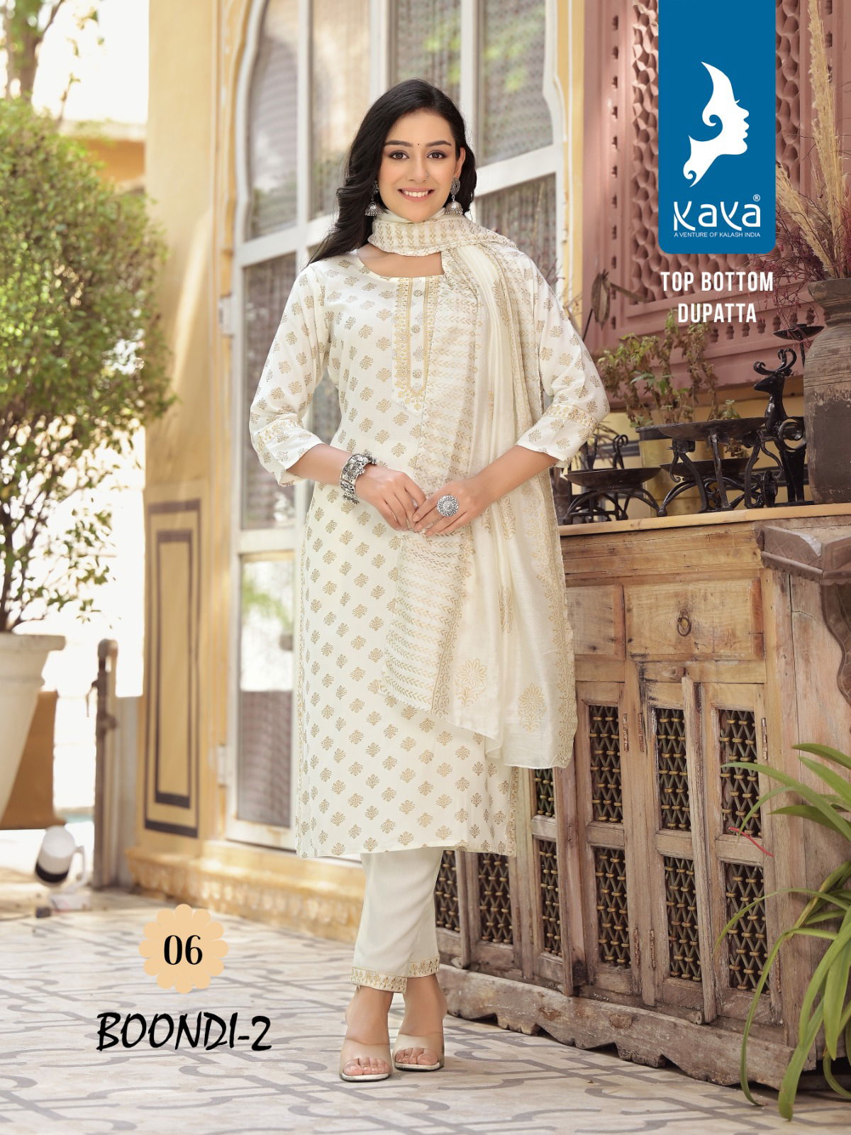 Boondi 2 By Kaya Printed Readymade Suits Catalog